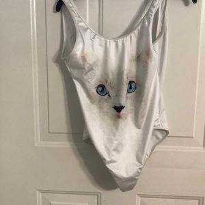 BNWT WILDFOX CAT LOWBACK SMALL POCKET 1PIECE SWIM